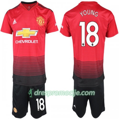 Manchester United Dres Ashley Young 18 Dječji Domaći 2018/19 Kratkih Rukava Manchester United Dres Ashley Young 18 Dječji Domaći 2018/19 Kratkih Rukava